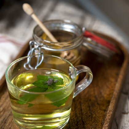 Kas var būt labāks par piparmētru tēju no pašu dārza!