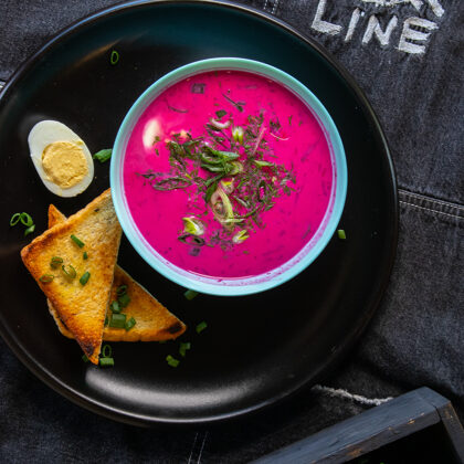 Klasika!Biešu aukstā zupiņa!